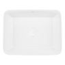 Oltens Forde umyvadlo 48x37 cm na desku, obdélníkové, bílé 40314000 zdj.4