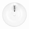 Oltens Lysake countertop wash basin 48,5 cm round white 41307000 zdj.3