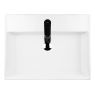 Oltens Hyls countertop wash basin 58,5x44 cm rectangular with SmartClean film white 41810000 zdj.3