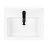 Oltens Susa wash basin wall-mounted 50x41 cm with SmartClean film white 41903000 zdj.3