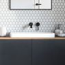 Oltens Kagera countertop wash basin 60x42 cm with SmartClean film white 40803000 zdj.8
