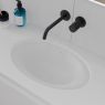 Oltens Gapa Einbauwaschbecken oval, weiß 61x41 cm 40105000 zdj.8