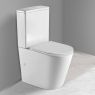Oltens Jog Stille compact toilet bowl with SmartClean coating, vortex flush with Ovan slow-close seat, white 44502000 zdj.3