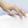 Oltens Vernal umywalka 37x24,5 cm wisząca lewa z powłoką SmartClean biała 41504000 zdj.4