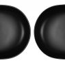 Oltens Hamnes Thin umywalka 60,5x41,5 cm nablatowa owalna z powłoką SmartClean czarny mat 40820300 zdj.9