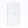 Oltens Trana shower cubicle 90x90 cm square door with a fixed wall 20004100 zdj.1
