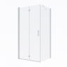 Oltens Trana shower cabin 90x80 cm rectangular door with a fixed wall 20206100 zdj.1