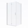 Oltens Trana shower cubicle 100x90 cm rectangular door with a fixed wall 20201100 zdj.3
