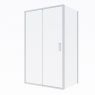 Oltens Fulla shower cubicle 120x80 cm rectangular door with a fixed wall 20203100 zdj.1