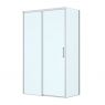 Oltens Breda shower enclosure 120x80 cm rectangular chrome/transparent glass 20223100 zdj.1
