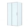 Oltens Breda shower enclosure 110x90 cm rectangular chrome/transparent glass 20225100 zdj.1