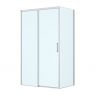 Oltens Breda shower enclosure 120x90 cm rectangular chrome/transparent glass 20226100 zdj.1