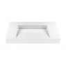 Oltens Lun 80 cm vanity cabinet with Stila LavaForm washbasin, matte white/glossy white 68790000 zdj.6