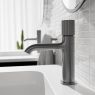 Oltens Hamnes pillar basin mixer tap, graphite 32202400 zdj.3