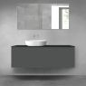 Oltens Vernal zestaw mebli łazienkowych 140 cm z blatem grafit mat/czarny mat 68317400 zdj.1