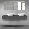 Oltens Vernal zestaw mebli łazienkowych 160 cm z blatem grafit mat 68355400 zdj.1