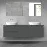 Oltens Vernal zestaw mebli łazienkowych 160 cm z blatem grafit mat 68407400 zdj.1