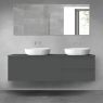 Oltens Vernal zestaw mebli łazienkowych 160 cm z blatem grafit mat 68439400 zdj.1