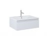 Oltens Vernal Set: Waschbecken mit Schrank 60 cm weiß/grau matt 68004700 zdj.1