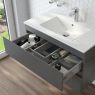 Oltens Vernal umywalka z szafką 60 cm grafit mat 68000400 zdj.4