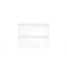 Oltens Vernal wall-mounted base unit 60 cm with countertop, white gloss 68115000 zdj.2