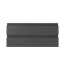 Oltens Vernal wall-mounted base unit 100 cm with countertop, matte graphite/white gloss 68123400 zdj.2