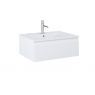 Oltens Vernal Set: Waschbecken mit Schrank 60 cm weiß glänzend 68020000 zdj.1