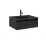 Oltens Vernal Set: Waschbecken mit Schrank 60 cm schwarz matt 68005300 zdj.1
