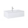 Oltens Vernal Set: Waschbecken mit Schrank 80 cm weiß glänzend 68006000 zdj.1