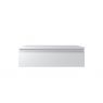 Oltens Vernal Waschbeckenunterschrank wandhängend 80 cm mit Waschbeckenplatte grau matt 68101700 zdj.2