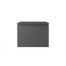Oltens Vernal wall-mounted base unit 60 cm with countertop, matte graphite 68104400 zdj.2