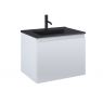 Oltens Vernal Set: Waschbecken mit Schrank 60 cm schwarz matt/grau matt 68013700 zdj.1