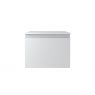 Oltens Vernal Waschbeckenunterschrank wandhängend 60 cm mit Waschbeckenplatte grau matt 68104700 zdj.2