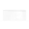 Oltens Vernal wall-mounted base unit 100 cm with countertop, white gloss 68105000 zdj.2