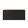 Oltens Vernal szafka 100 cm podumywalkowa wisząca czarny mat 60015300 zdj.3
