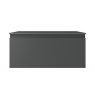 Oltens Vernal wall-mounted base unit 100 cm with countertop, matte graphite 68105400 zdj.2