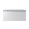 Oltens Vernal wall-mounted base unit 100 cm with countertop, matte grey 68105700 zdj.2