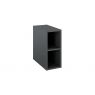 Oltens Vernal bathroom furniture set 200 cm with countertop, matte graphite/oak 68642400 zdj.6