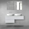 Oltens Vernal bathroom furniture set 120 cm with countertop, matte grey 68234700 zdj.4