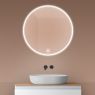 Oltens Nordlis mirror 80 cm, round with LED lighting and Klarglas system 64101000 zdj.1