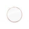Oltens Nordlis mirror 80 cm, round with LED lighting and Klarglas system, brushed copper 64101610 zdj.2