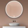 Oltens Nordlis mirror 100 cm, round with LED lighting and Klarglas system 64102300 zdj.1