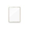 Oltens Nordlis lustro 60x80 cm prostokątne z oświetleniem z przodu z matą grzewczą mosiądz szczotkowany 64105510 zdj.3