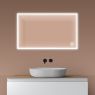 Oltens Nordlis mirror 60x100 cm, rectangular with LED lighting and Klarglas system 64106000 zdj.11