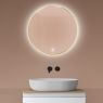 Oltens Nordlis mirror 60 cm, round with LED lighting and Klarglas system 64108800 zdj.1