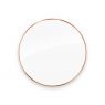 Oltens Nordlis mirror 100 cm, round with LED lighting and Klarglas system, brushed copper 64110610 zdj.2