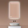 Oltens Nordlis mirror 60x100 cm, rectangular with LED lighting and Klarglas system 64111000 zdj.1