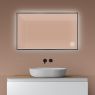 Oltens Nordlis mirror 60x100 cm, rectangular with LED lighting and Klarglas system 64111300 zdj.8