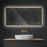 Oltens Nordlis mirror 60x120 cm, rectangular with LED lighting and Klarglas system 64112800 zdj.1