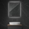 Oltens Nordlis mirror 60x80 cm, rectangular with LED lighting and Klarglas system 64115300 zdj.1